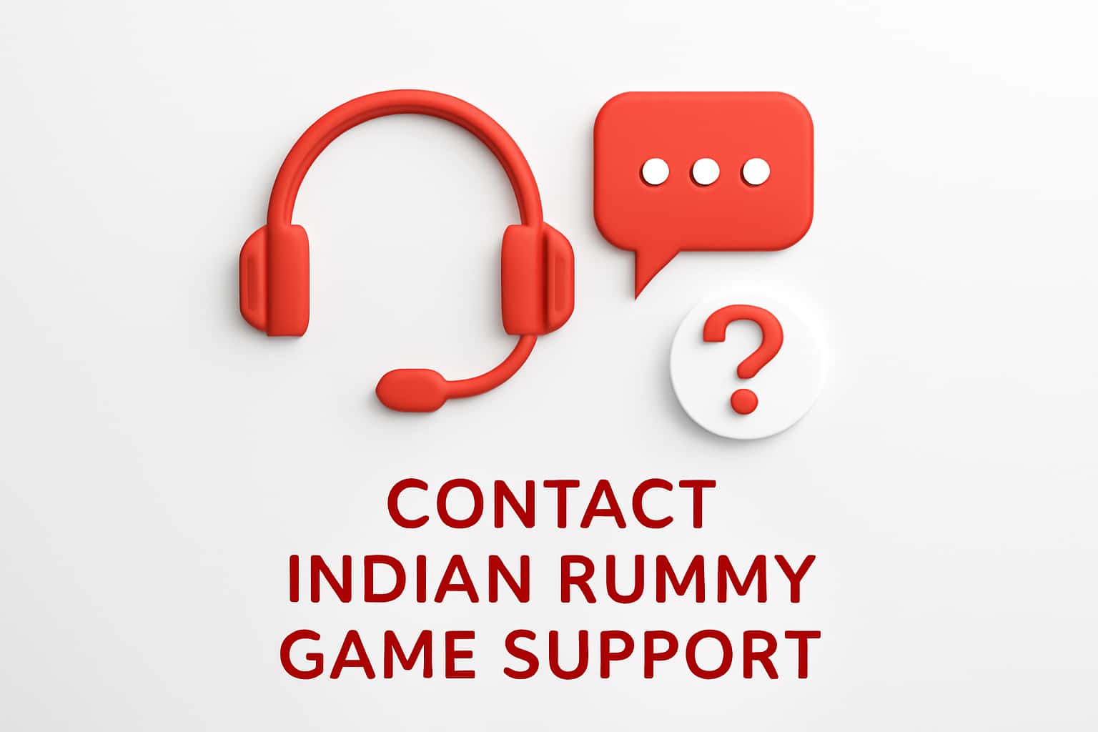 Contact Indian Rummy Game Support Interface
