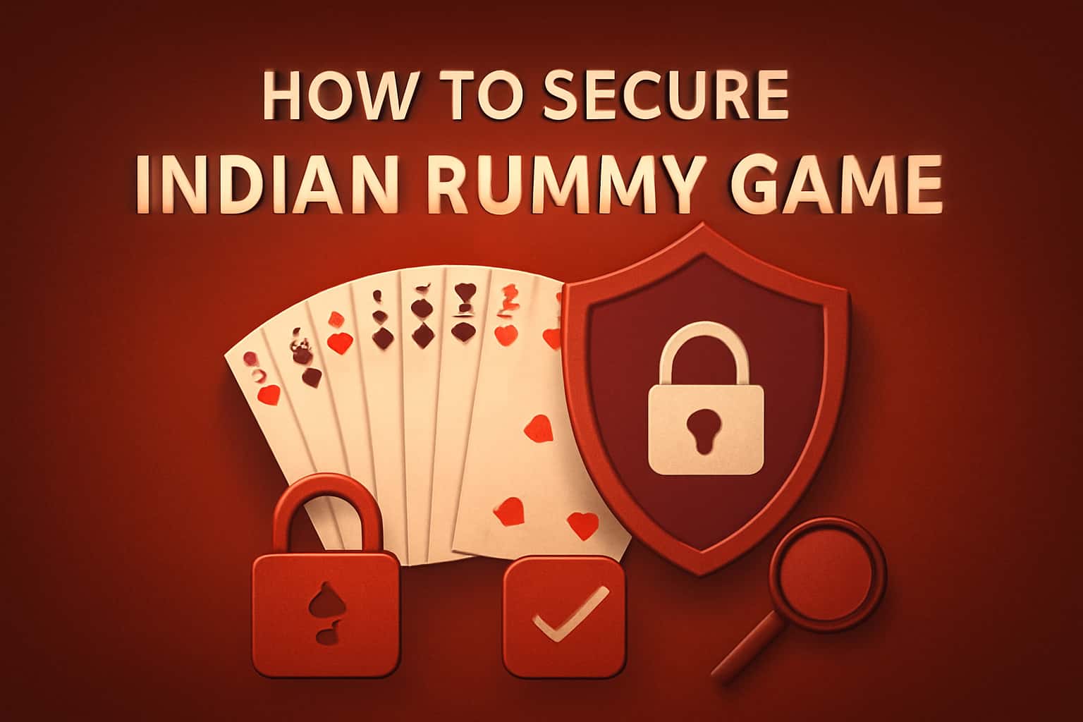 Image illustrating account security measures for Indian Rummy Game