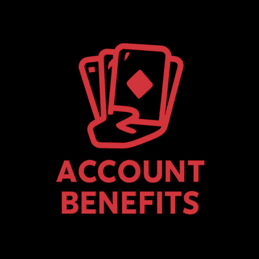 Icon representing Indian Rummy Game Account Benefits.