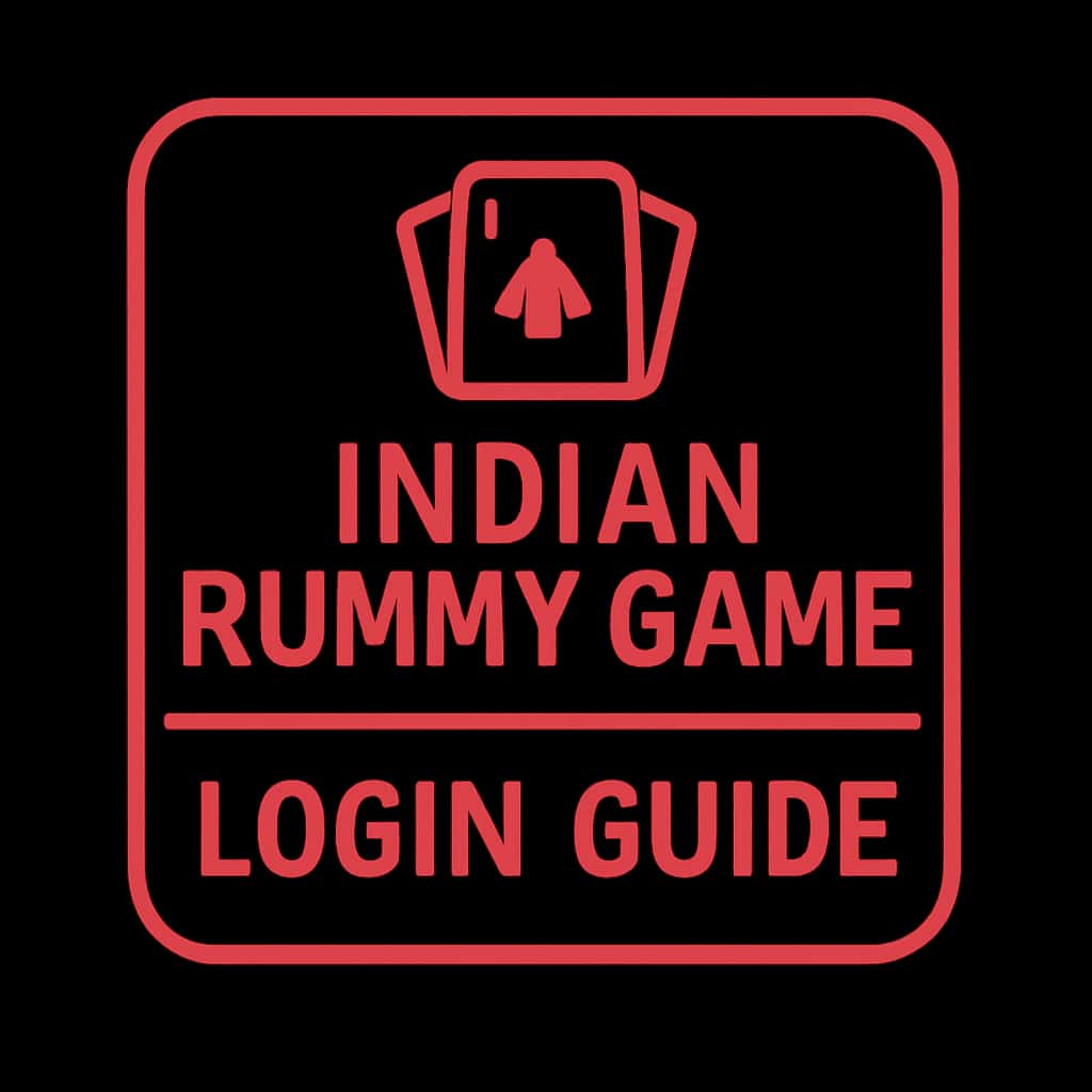 An icon representing the Indian Rummy Game Login Guide.
