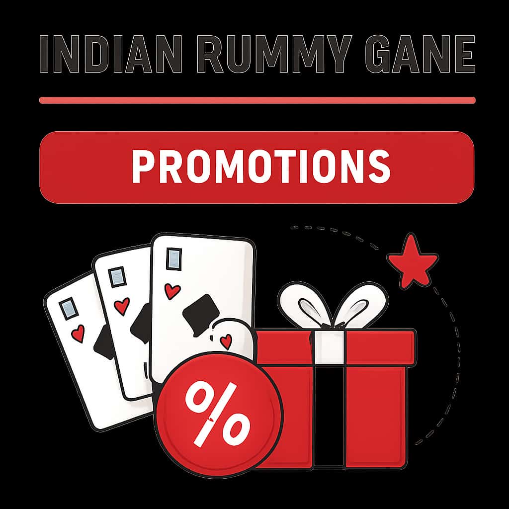 An educational diagram explaining Indian Rummy Game Promotions.
