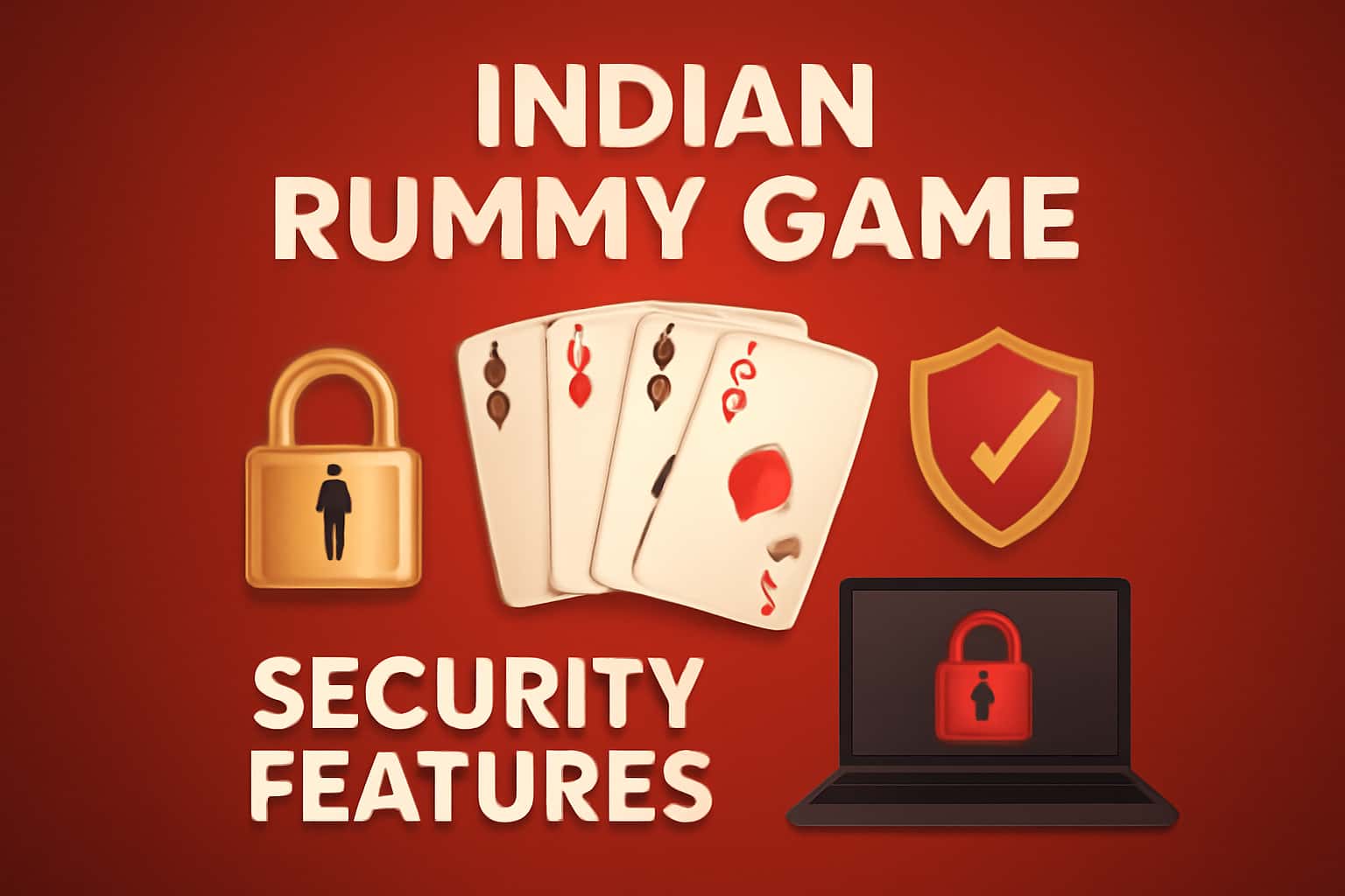 Informational scene on Indian Rummy Game security, showcasing the title.