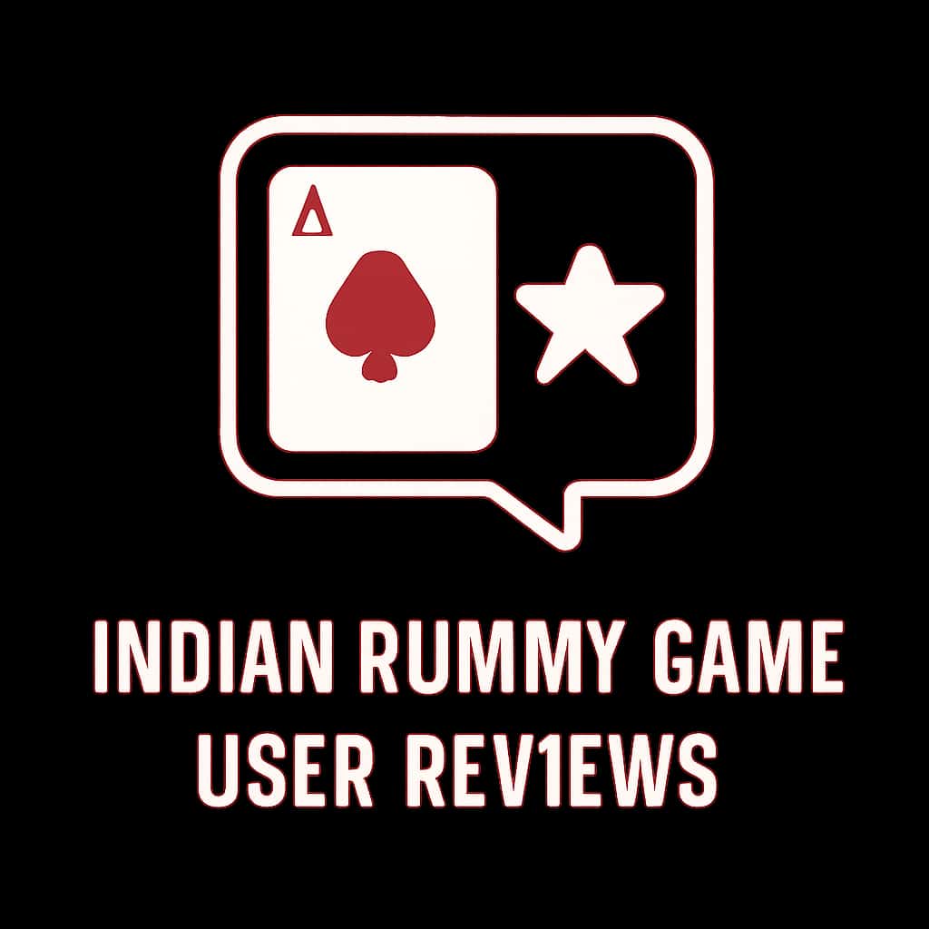 Icon representing user reviews for the Indian Rummy Game.